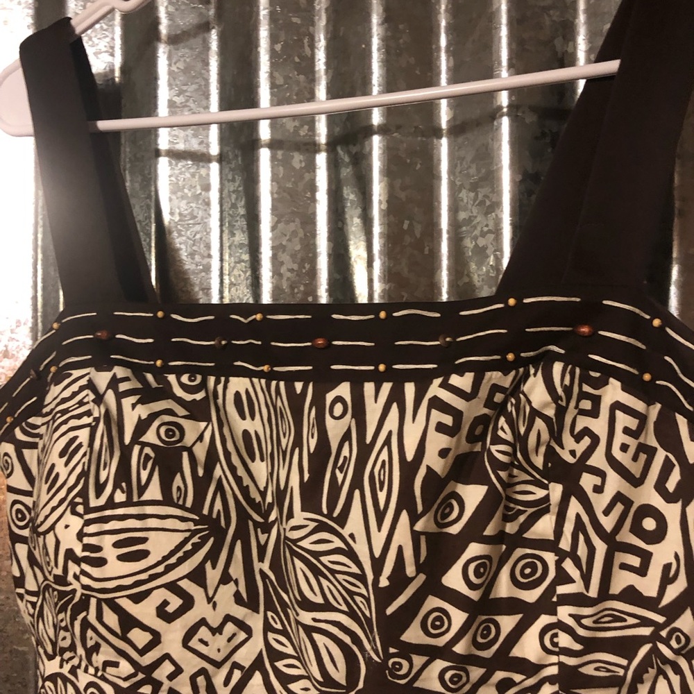 R&K Originals size 14 knee length strap dress